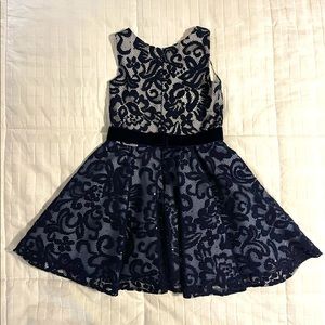 Zoe LTD navy blue dress